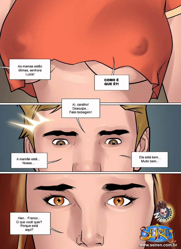 Paralelas 3: Lúcia - Histórias Picantes em HQ com Cenas Explícitas