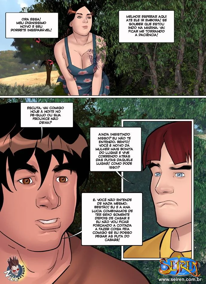 Ana Lúcia Seduz em Cenas Explícitas: Quadrinhos de Sexo Quente e Sem Limites