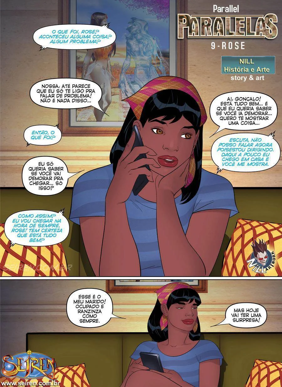 Amantes Sedutoras: Histórias Eróticas em Quadrinhos com Escenas Ardentes