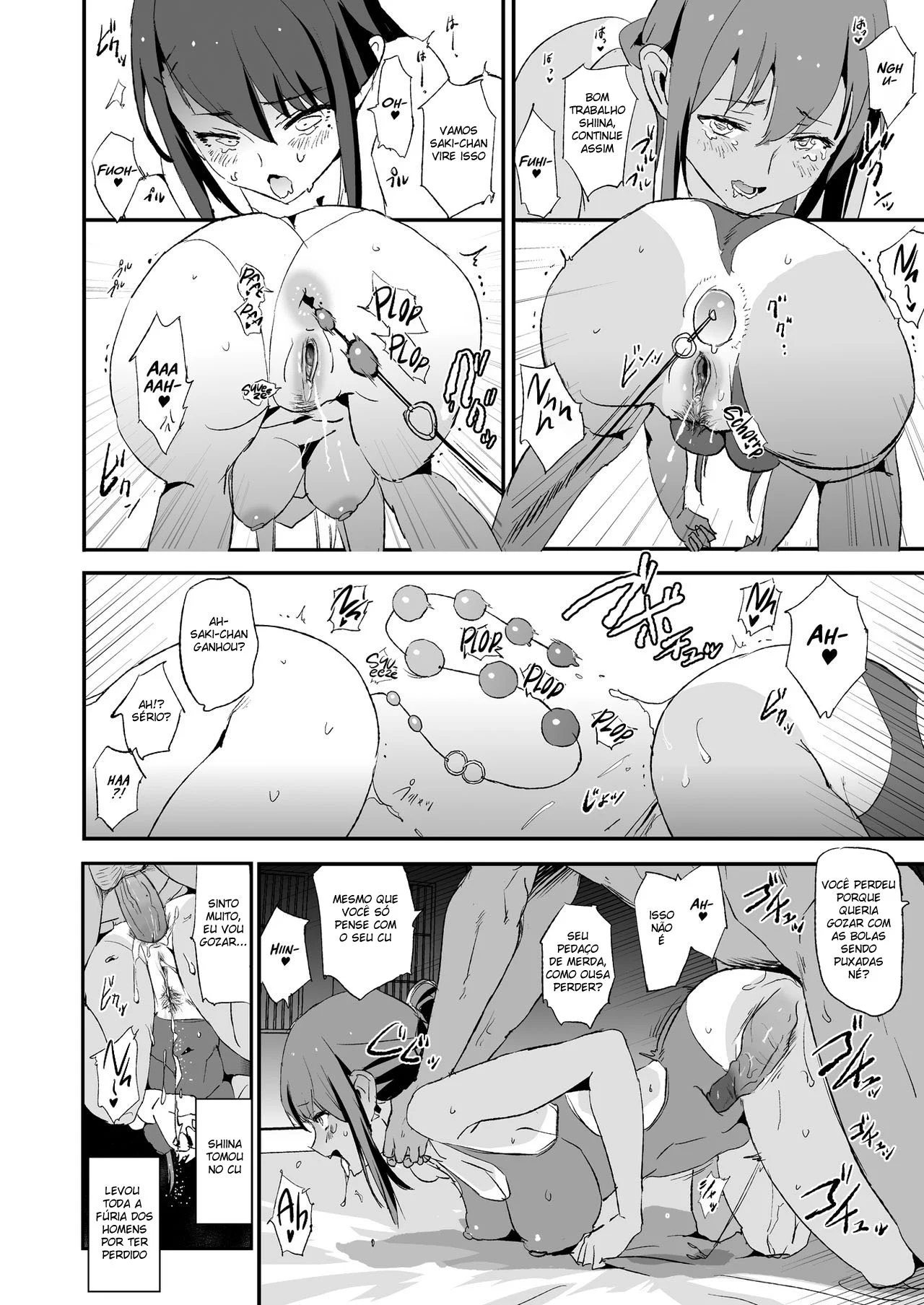 Namorada viciada em rola se oferece como escrava sexual do acampamento