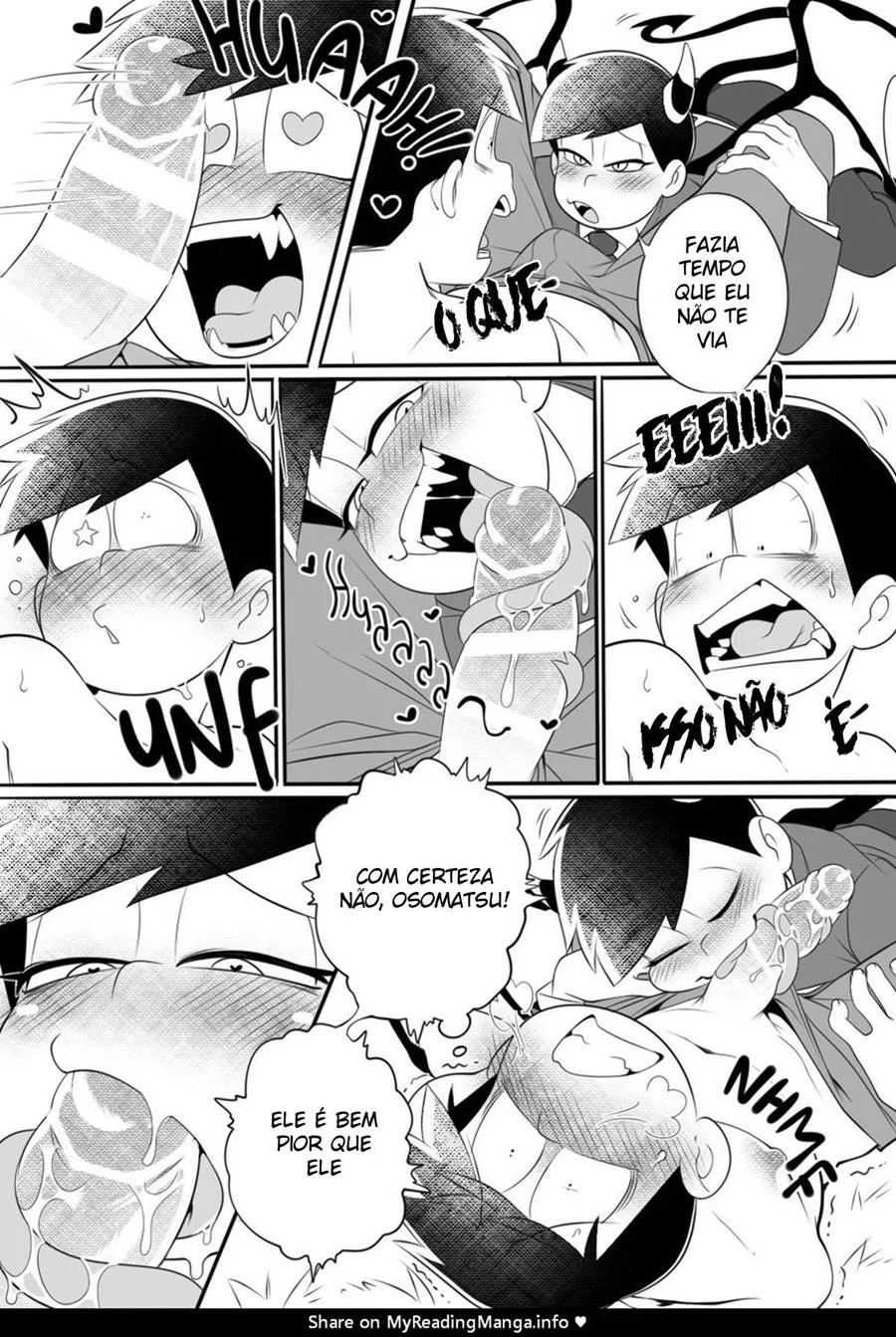 Quadrinhos Eróticos: Paródia Gay Explícita de Osomatsu-san