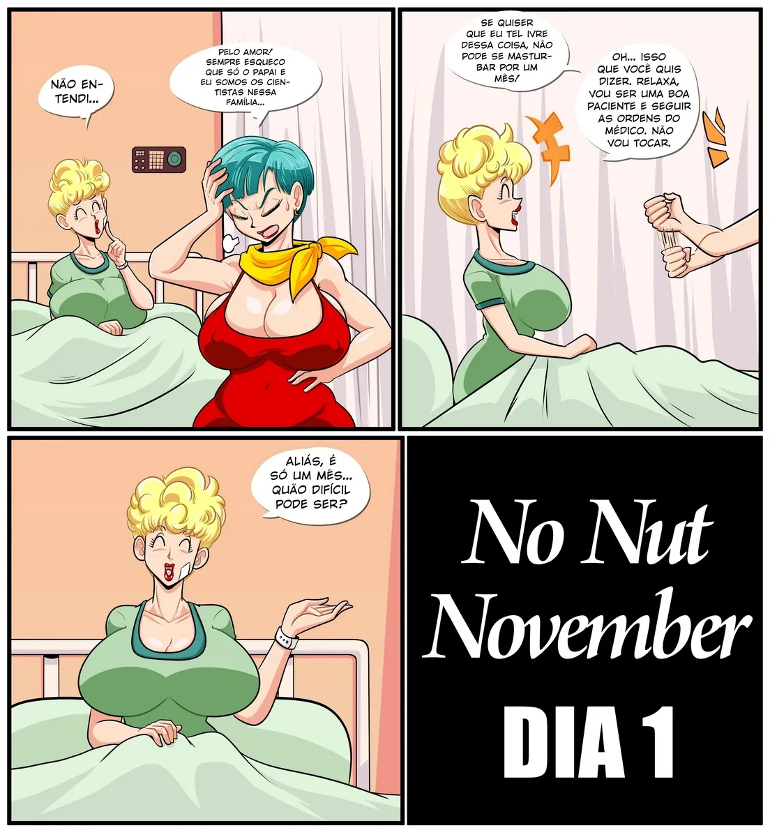 Poderosas Fodas no Universo Dragon Ball - Quadrinhos Eróticos Explícitos