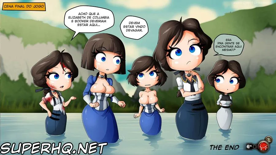 Paródia Hentai de Bioshock: Scenes de Sexo Explícito em HQ Pornô