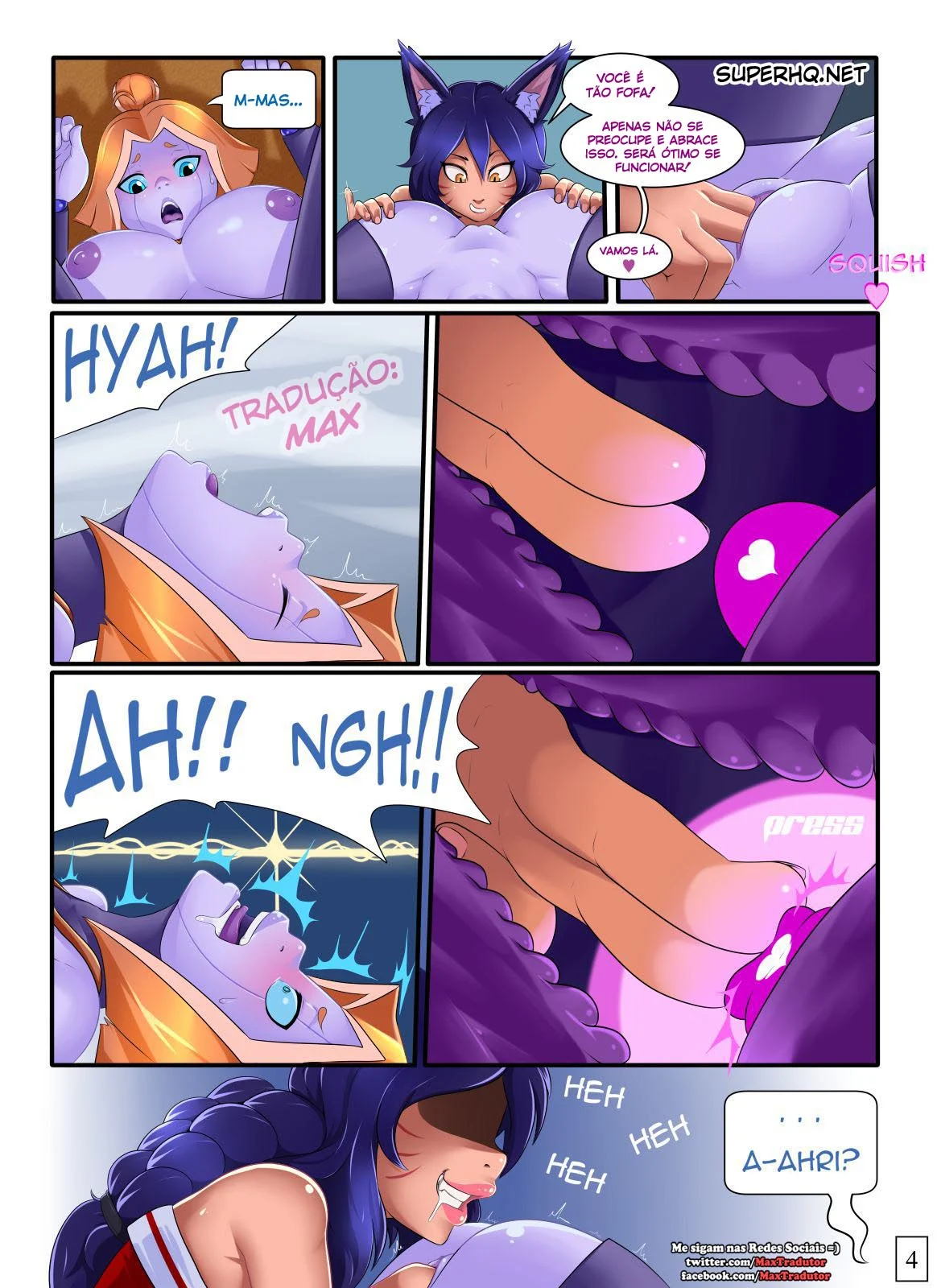 Lesbians Pervertidas: Quadrinhos Eróticos Explícitos com Inseto da Luxúria