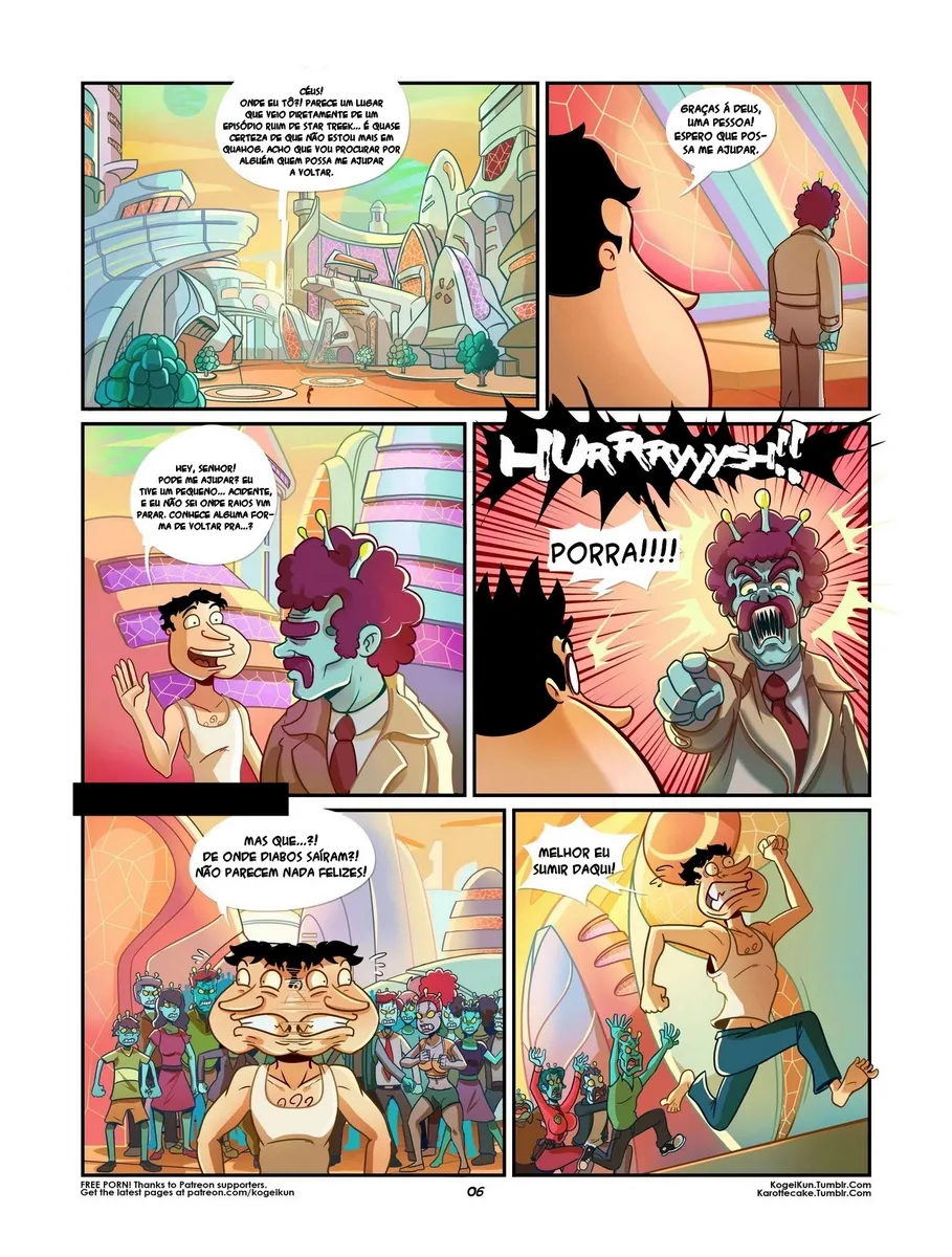 Explorações Explícitas no Multiverso: Aventuras Eróticas da HQ