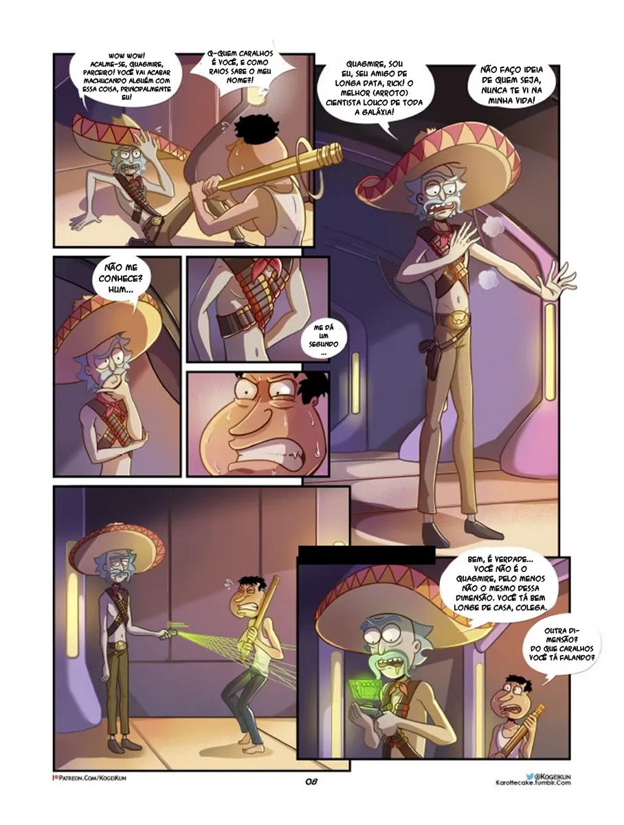 Explorações Explícitas no Multiverso: Aventuras Eróticas da HQ