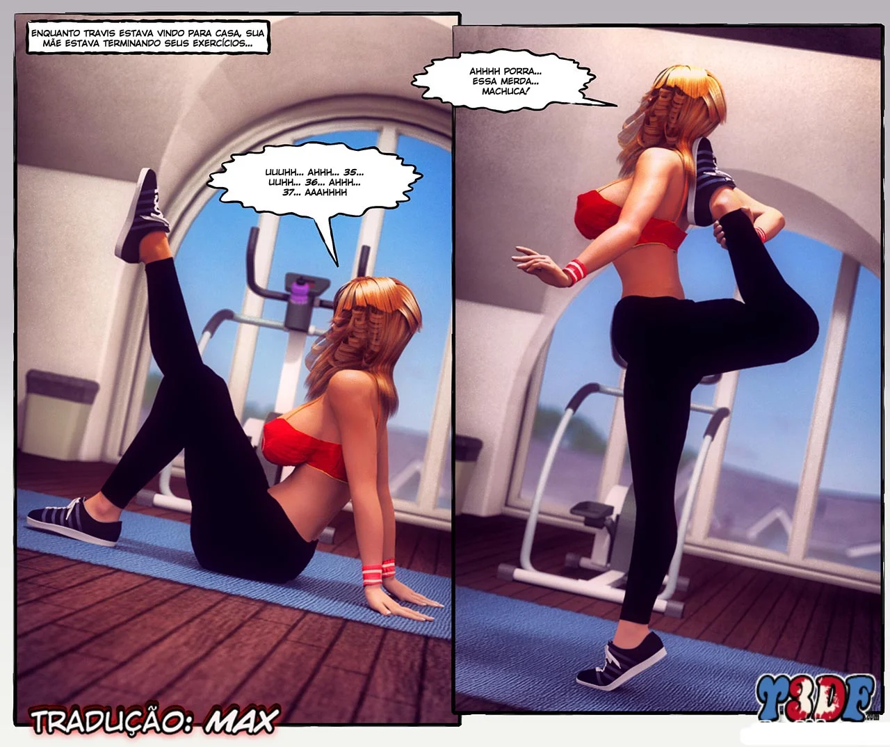 Pornô 3D Proibido: Quadrinhos Pornôs com Cenas Explícitas de Putaria