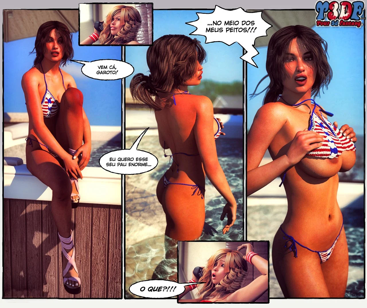 Pornô 3D Proibido: Quadrinhos Pornôs com Cenas Explícitas de Putaria Pornô 3D Proibido: Quadrinhos Pornôs com Cenas Explícitas de Putaria