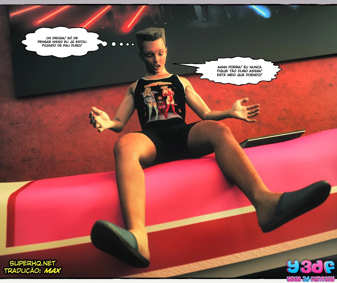 Sexo 3D Explícito: HQ de Putaria Intensa Que Vai Te Deixar Louco