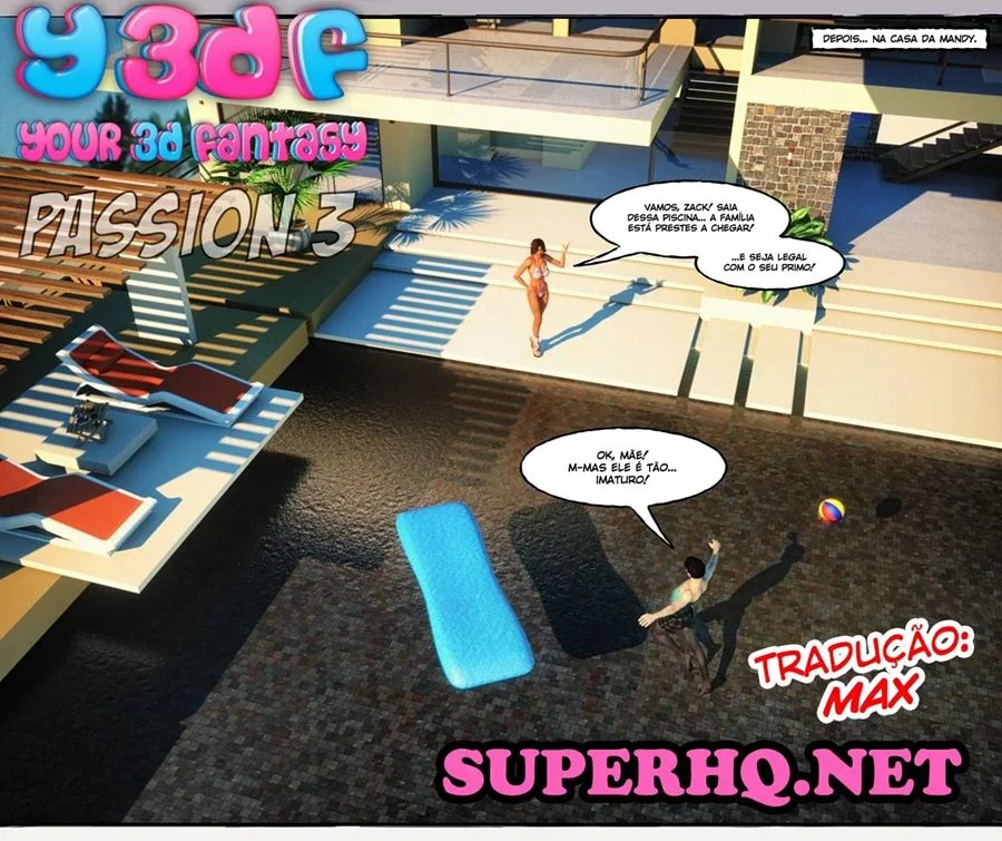 Passeio Proibido: Quadrinhos de Sexo 3D para Ficar de Pau Duro