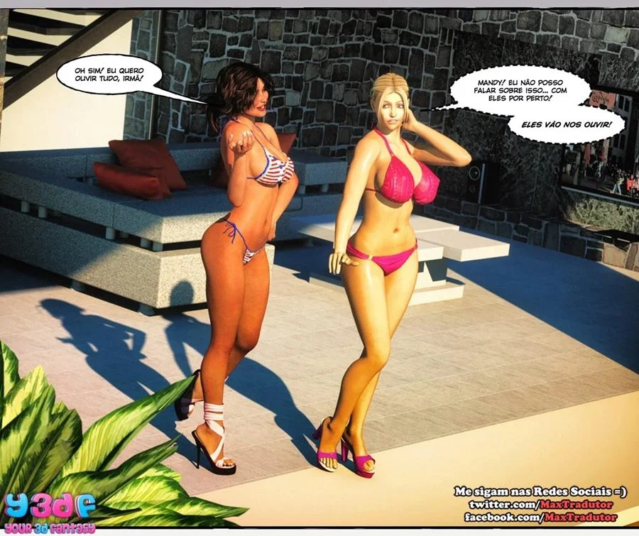 Passeio Proibido: Quadrinhos de Sexo 3D para Ficar de Pau Duro