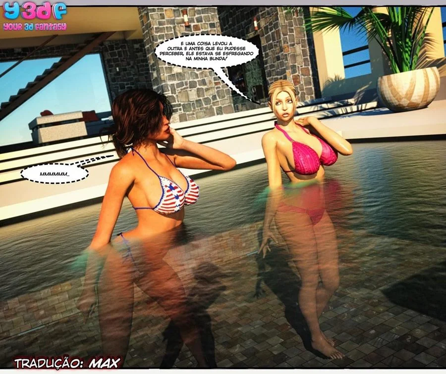 Passeio Proibido: Quadrinhos de Sexo 3D para Ficar de Pau Duro