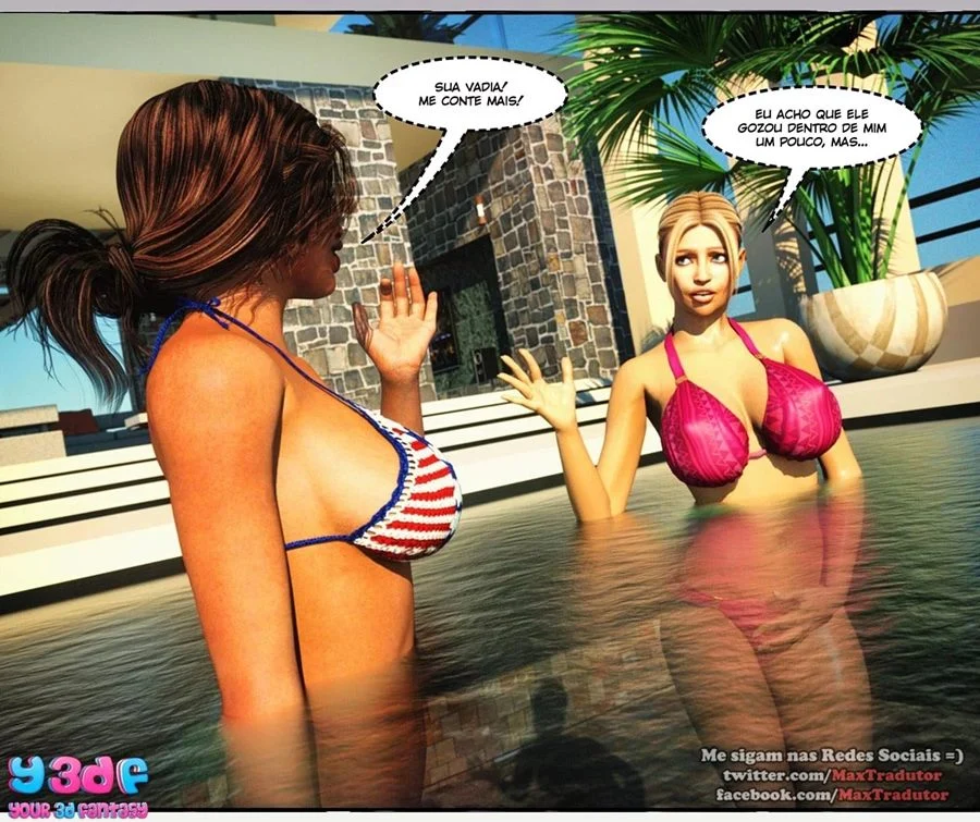 Passeio Proibido: Quadrinhos de Sexo 3D para Ficar de Pau Duro