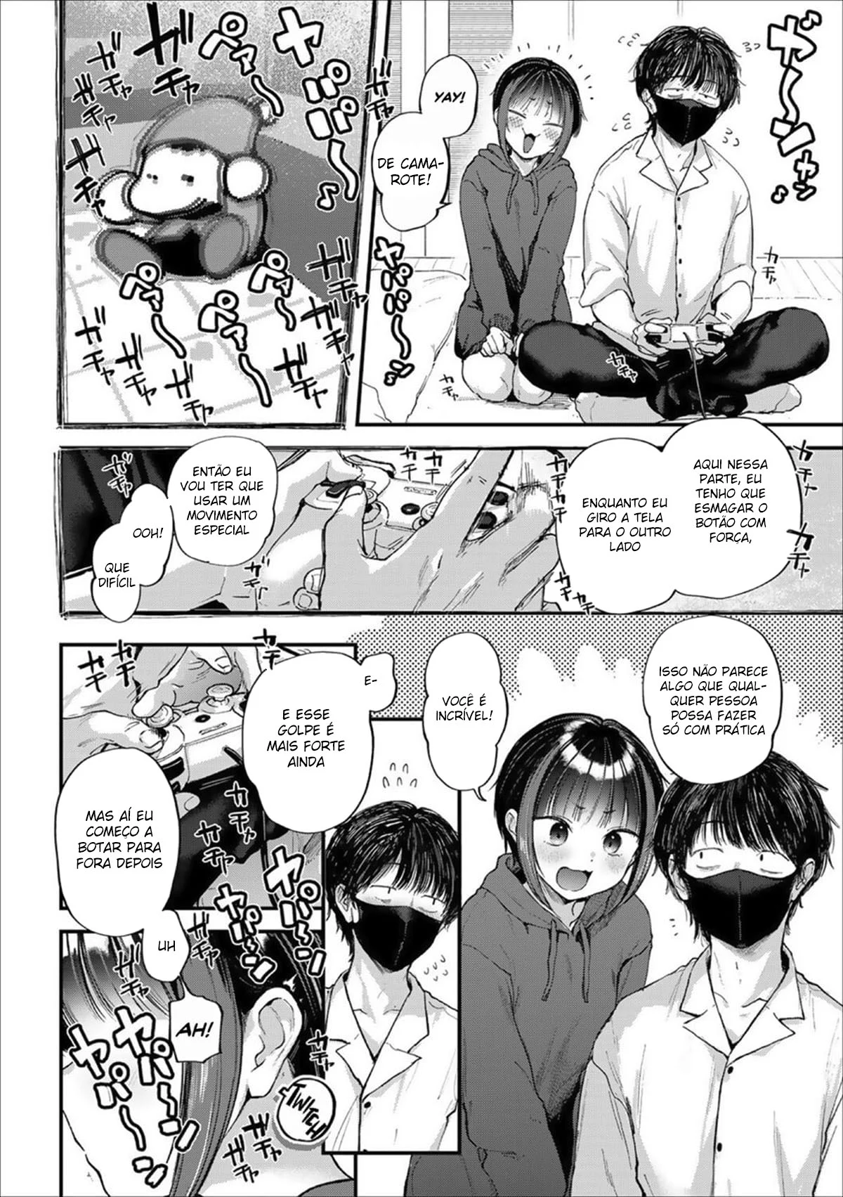 Quadrinhos Explícitos: Gamers Transam Sem Limites em Noite de Ficar Louco!