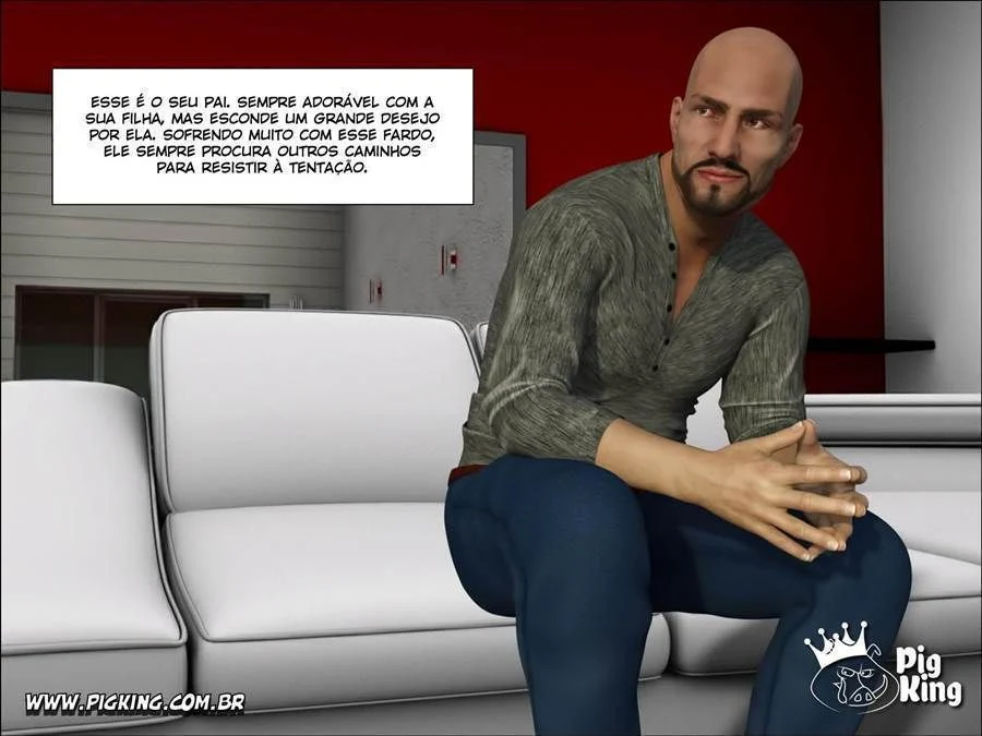 Pauline: A Filha Obediente que Adora Servir com Prazer - HQ 3D Explícita