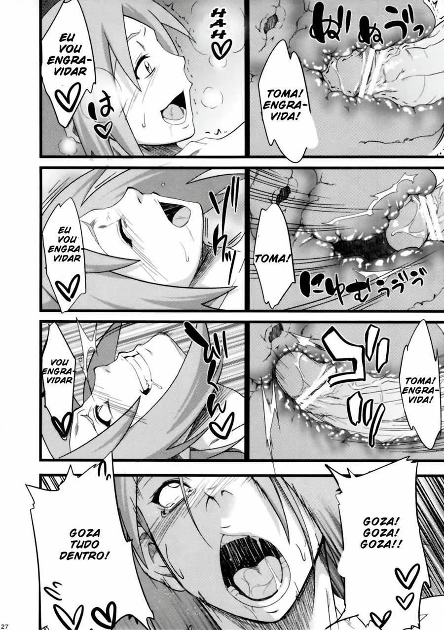 Naruto Arrebenta a Sakura em Cenas Picantes de Sexo Explícito em HQ