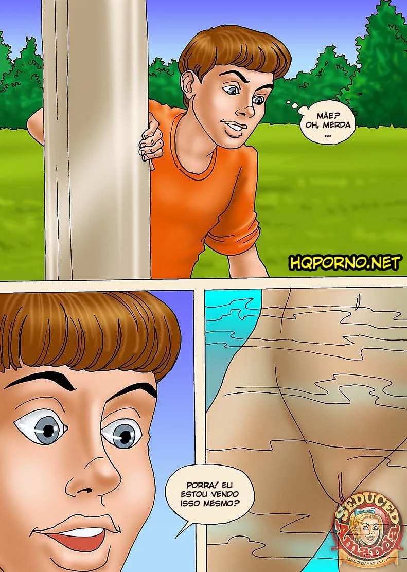 Vizinhos Tarados: A Família que Transa Junta Não se Separa em HQ Erótica Explícita