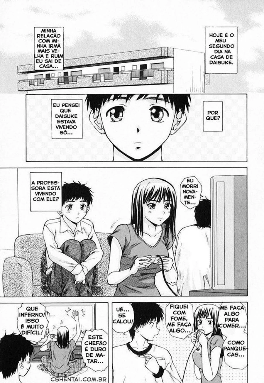 Descobrindo os Segredos Proibidos da Irmã Mais Nova - HQ Erótica Explícita