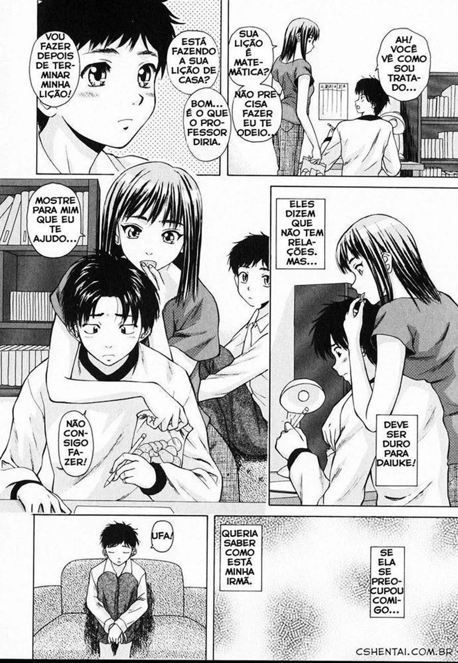 Descobrindo os Segredos Proibidos da Irmã Mais Nova - HQ Erótica Explícita