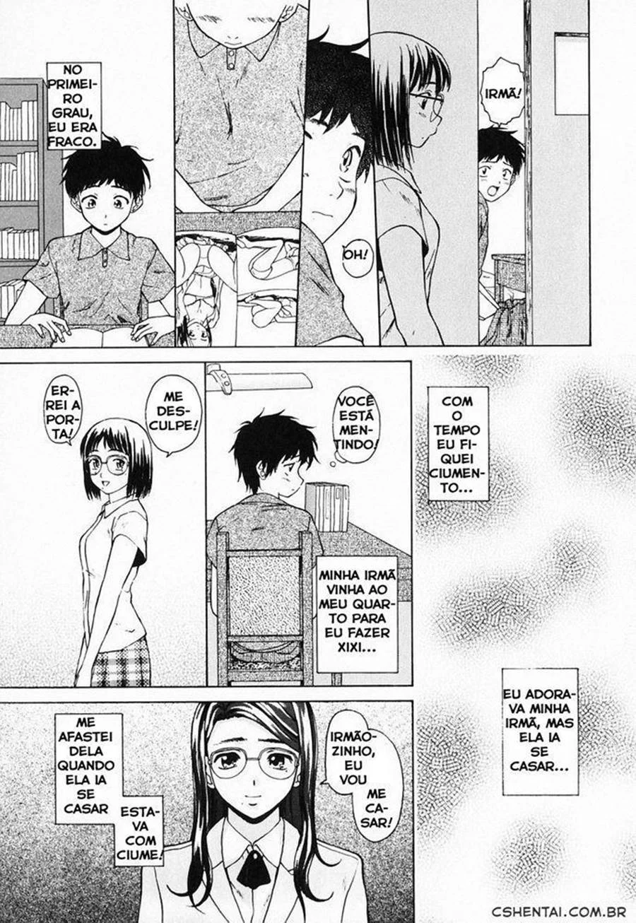 Descobrindo os Segredos Proibidos da Irmã Mais Nova - HQ Erótica Explícita