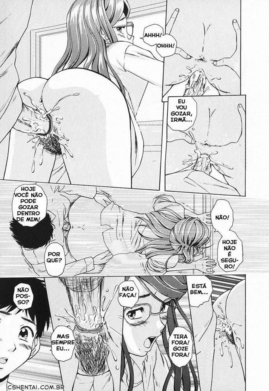 Descobrindo os Segredos Proibidos da Irmã Mais Nova - HQ Erótica Explícita