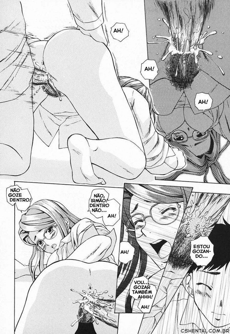 Descobrindo os Segredos Proibidos da Irmã Mais Nova - HQ Erótica Explícita