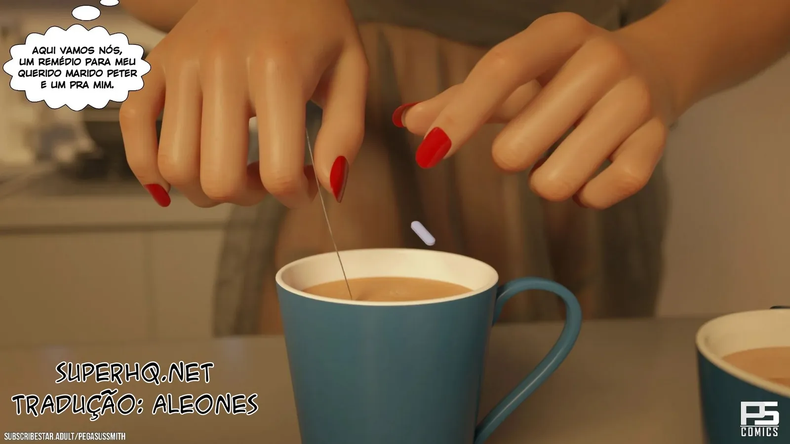 Pervertida Fodida Por Cavalo no Escuro: HQ 3D Explícita