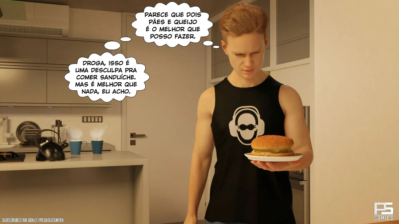 Pervertida Fodida Por Cavalo no Escuro: HQ 3D Explícita