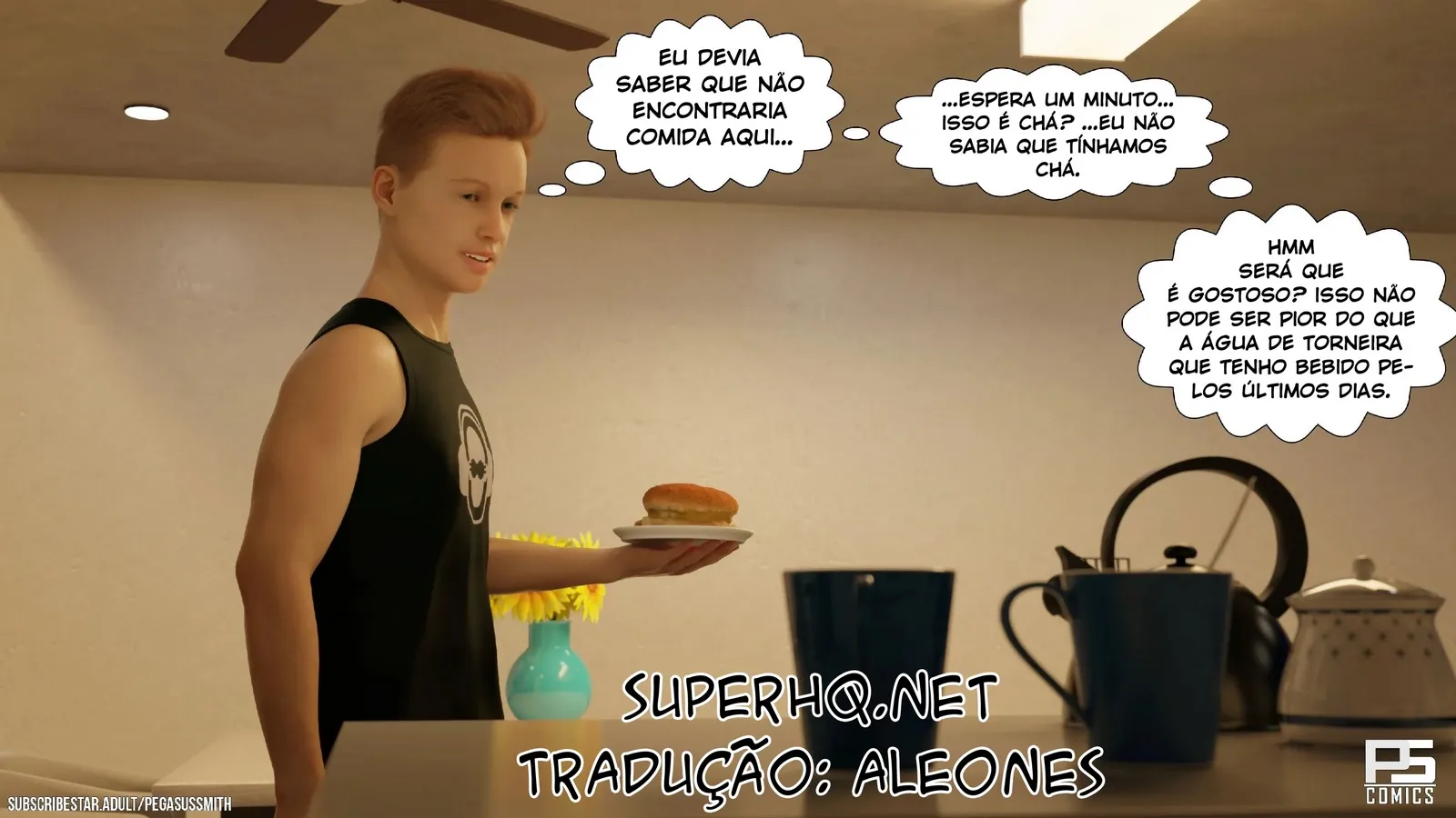 Pervertida Fodida Por Cavalo no Escuro: HQ 3D Explícita