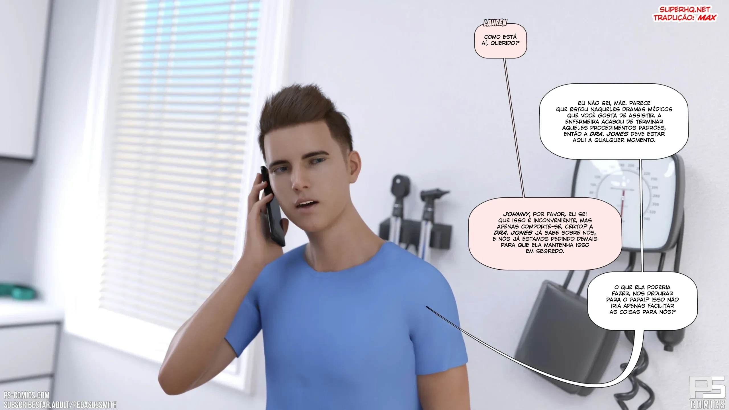 Pegasus Smith Perdido na Floresta: Sexo Explícito em HQ 3D Sextosa