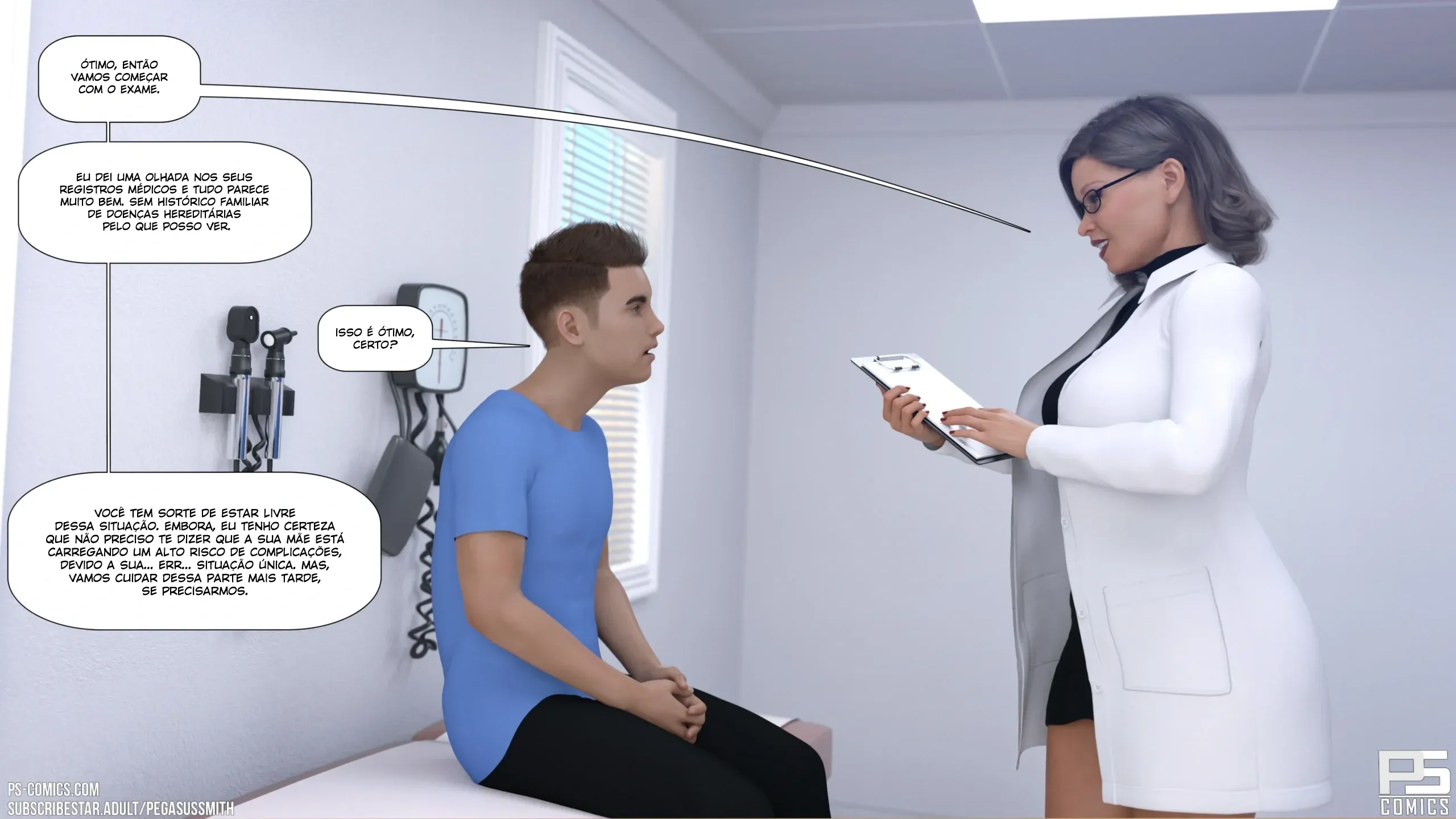 Pegasus Smith Perdido na Floresta: Sexo Explícito em HQ 3D Sextosa