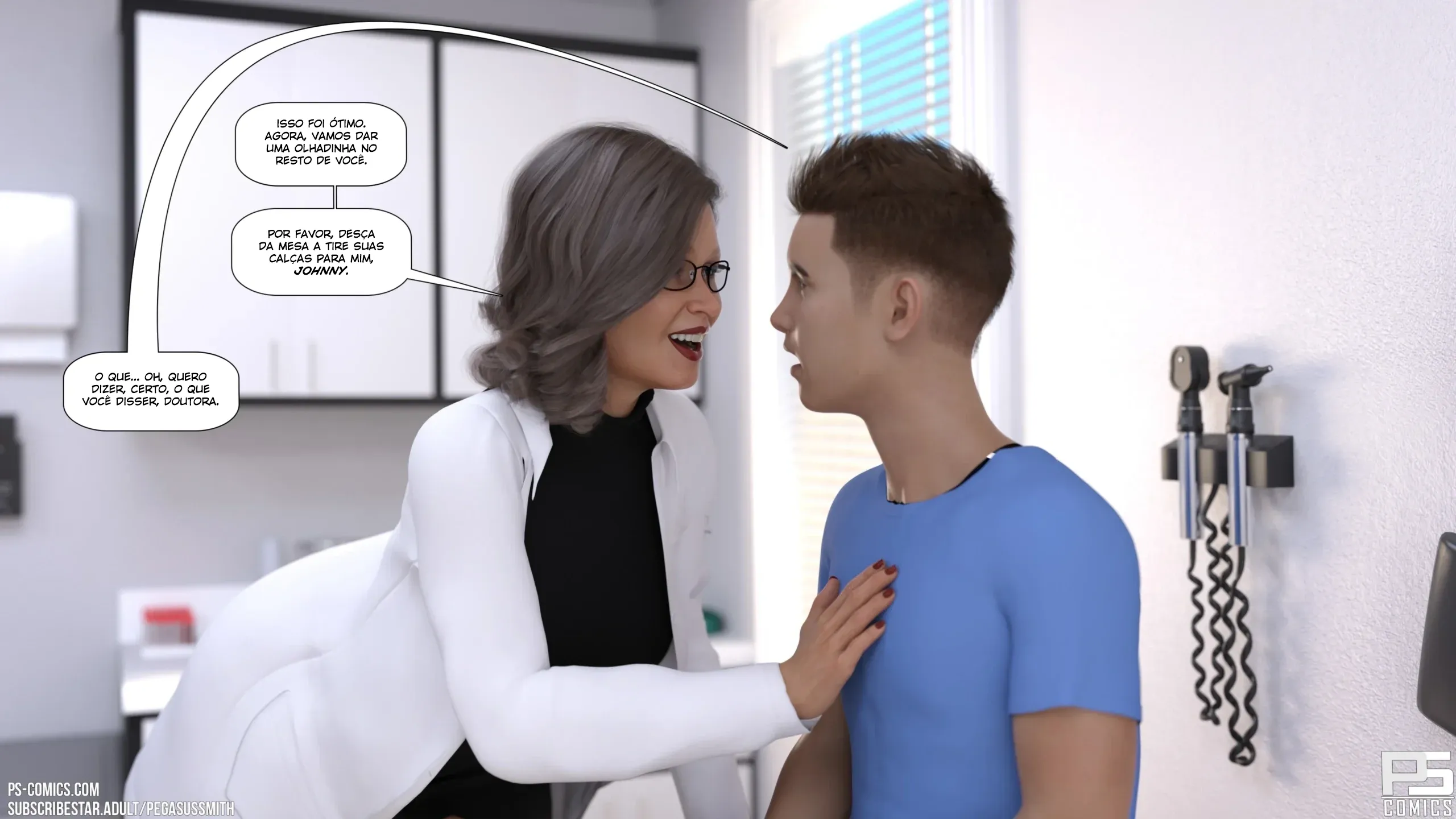 Pegasus Smith Perdido na Floresta: Sexo Explícito em HQ 3D Sextosa