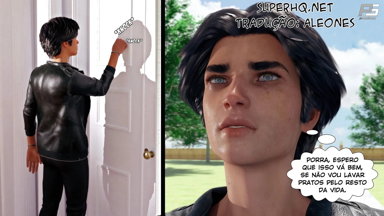 Aventuras Eróticas na Mansão das MILFs: Quadrinhos de Sexo Explícito em 3D