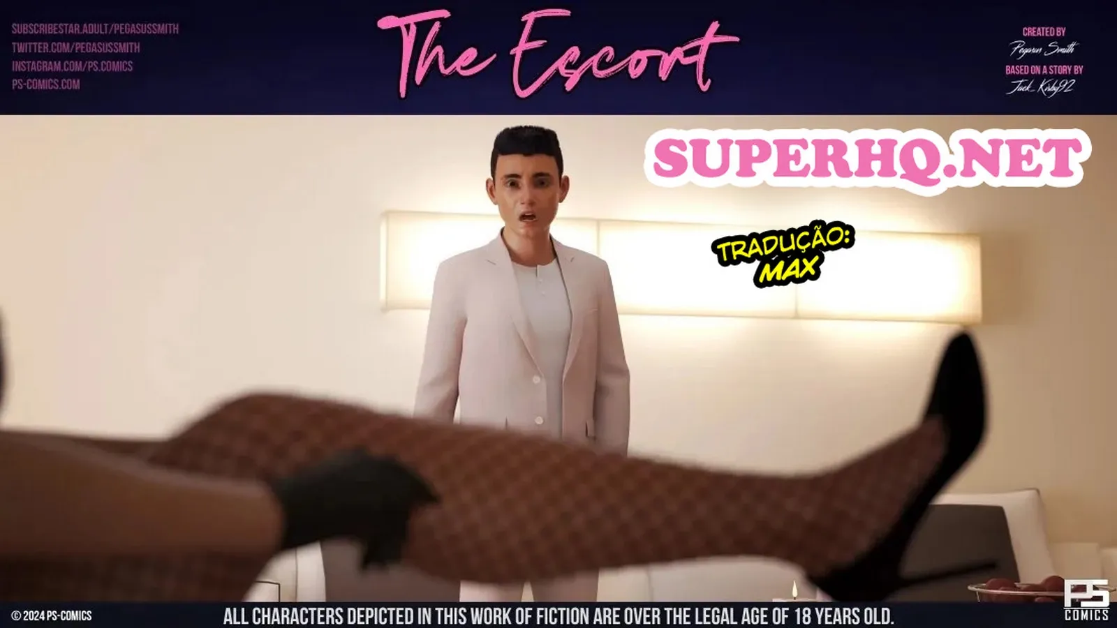 Pegasus Smith: A Garota de Programa Mais Quente em 3D Explícito