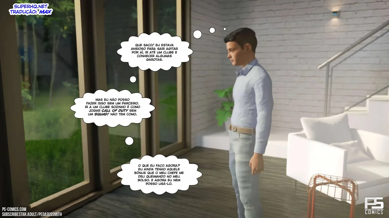 Pegasus Smith: A Garota de Programa Mais Quente em 3D Explícito