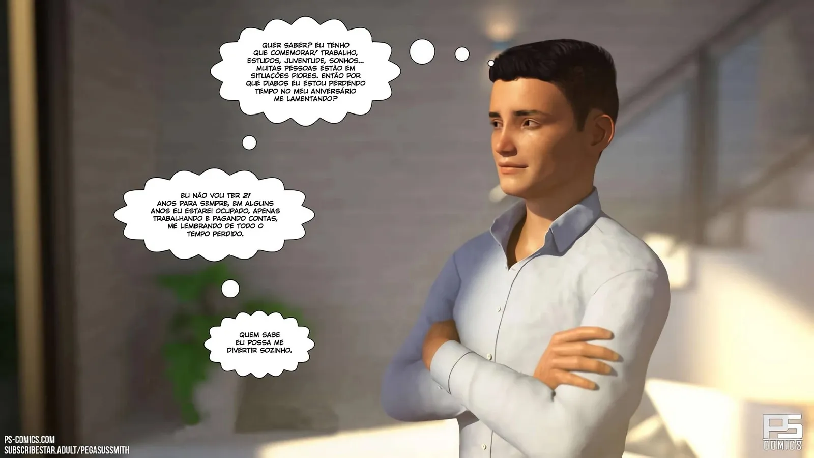 Pegasus Smith: A Garota de Programa Mais Quente em 3D Explícito