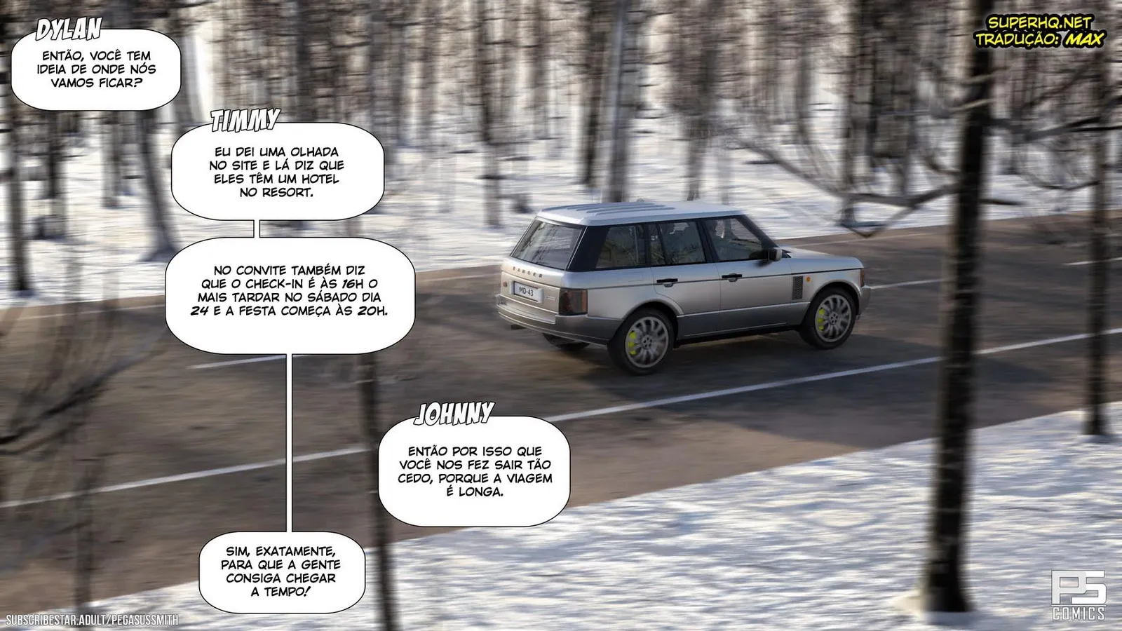 Pegasus Smith, O Presente: Quadrinhos Eróticos 3D com Cenas Explícitas Pegasus Smith, O Presente: Quadrinhos Eróticos 3D com Cenas Explícitas