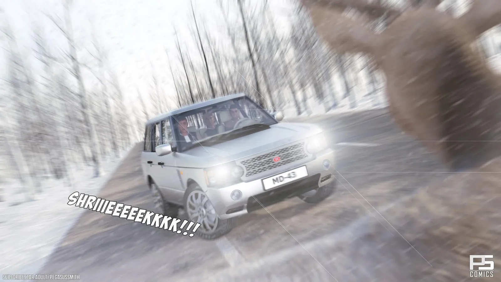 Pegasus Smith, O Presente: Quadrinhos Eróticos 3D com Cenas Explícitas Pegasus Smith, O Presente: Quadrinhos Eróticos 3D com Cenas Explícitas