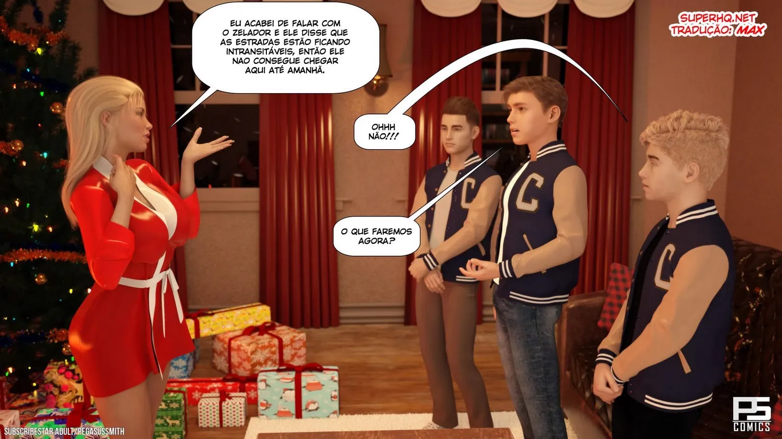 Pegasus Smith, O Presente: Quadrinhos Eróticos 3D com Cenas Explícitas