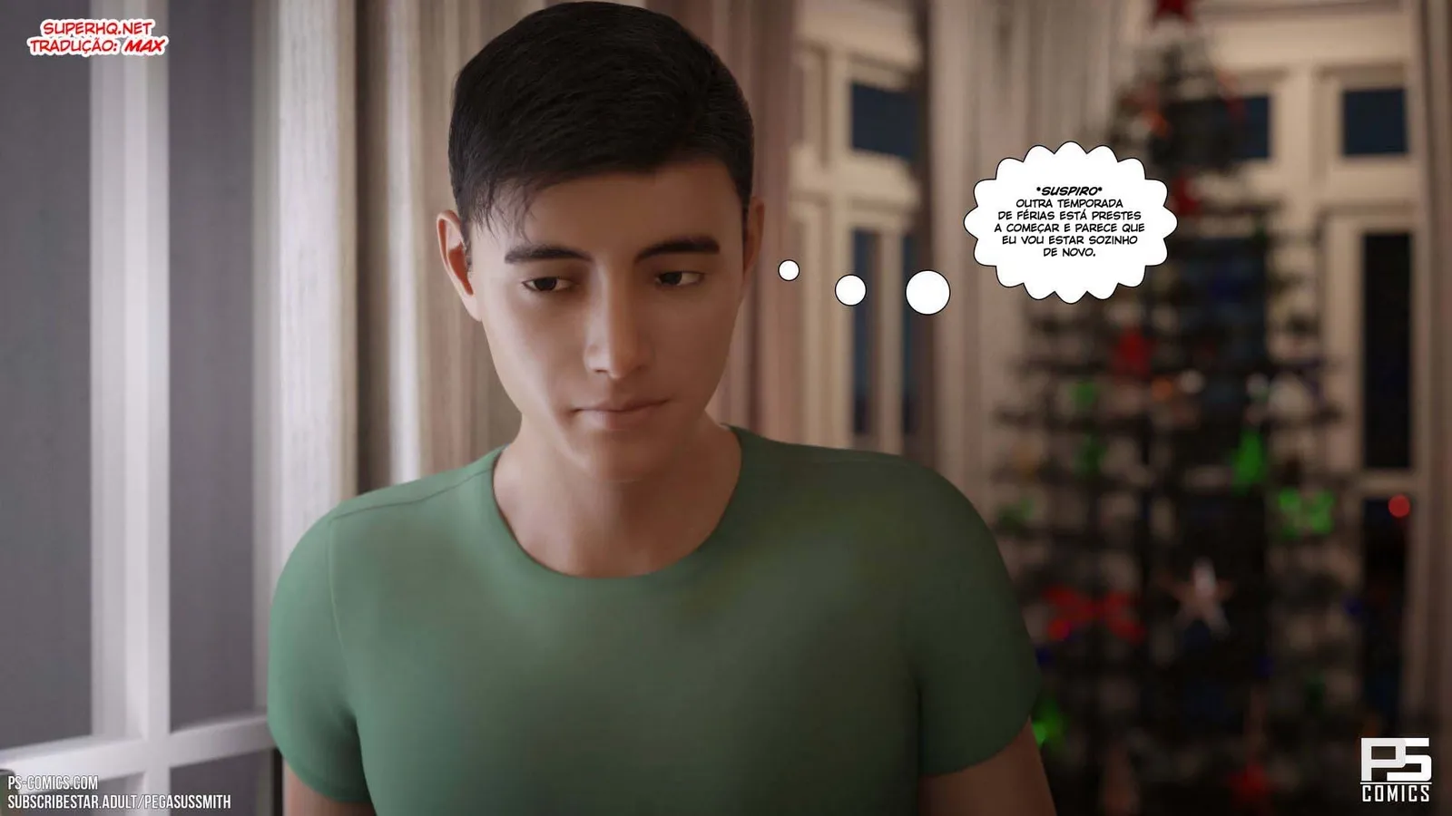 Aventuras Eróticas do Ferrão Alado: Ficção Quente em 3D