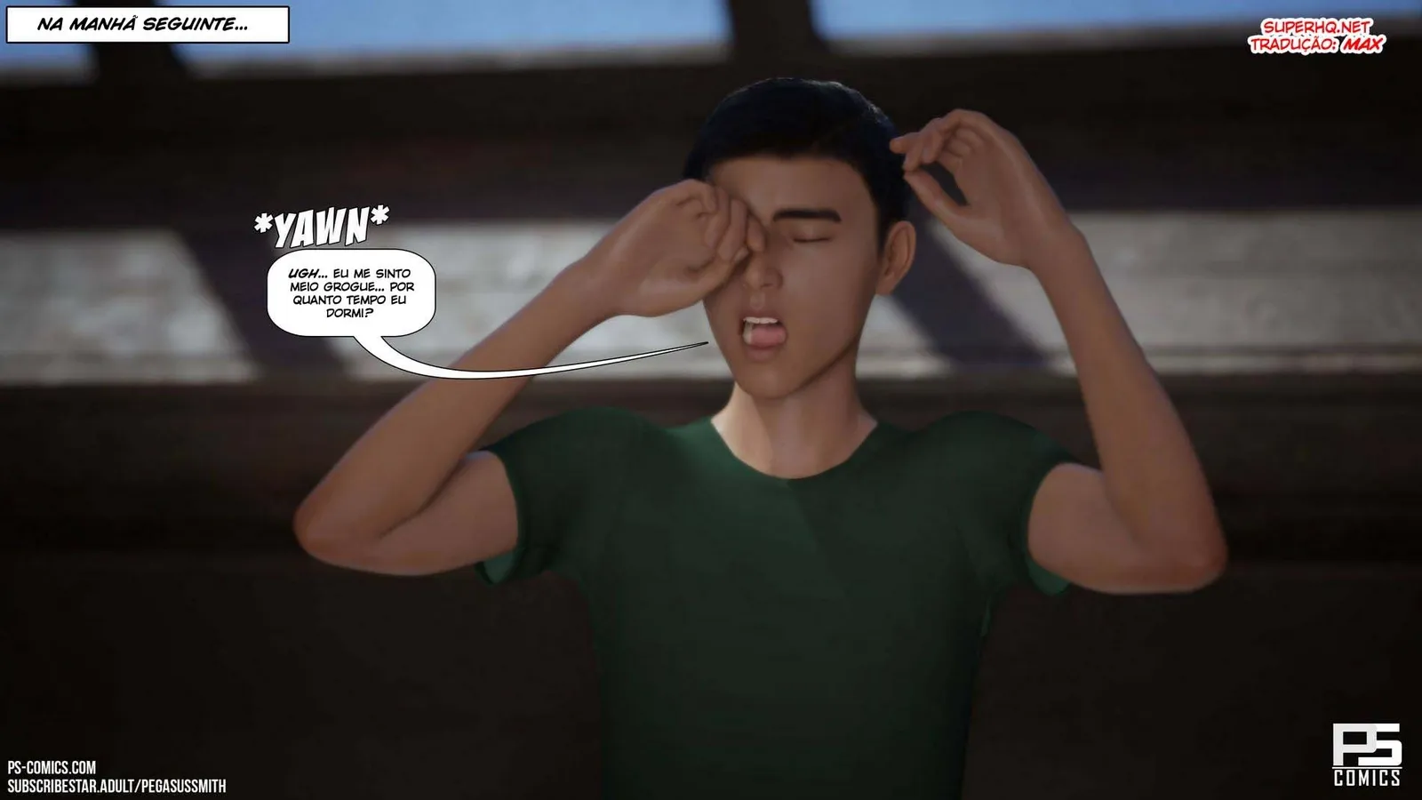 Aventuras Eróticas do Ferrão Alado: Ficção Quente em 3D