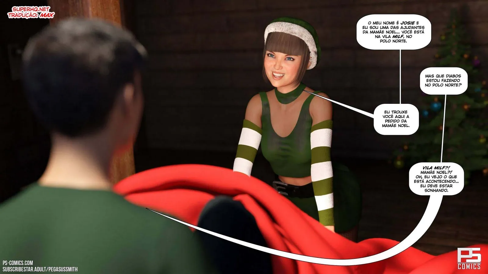 Aventuras Eróticas do Ferrão Alado: Ficção Quente em 3D