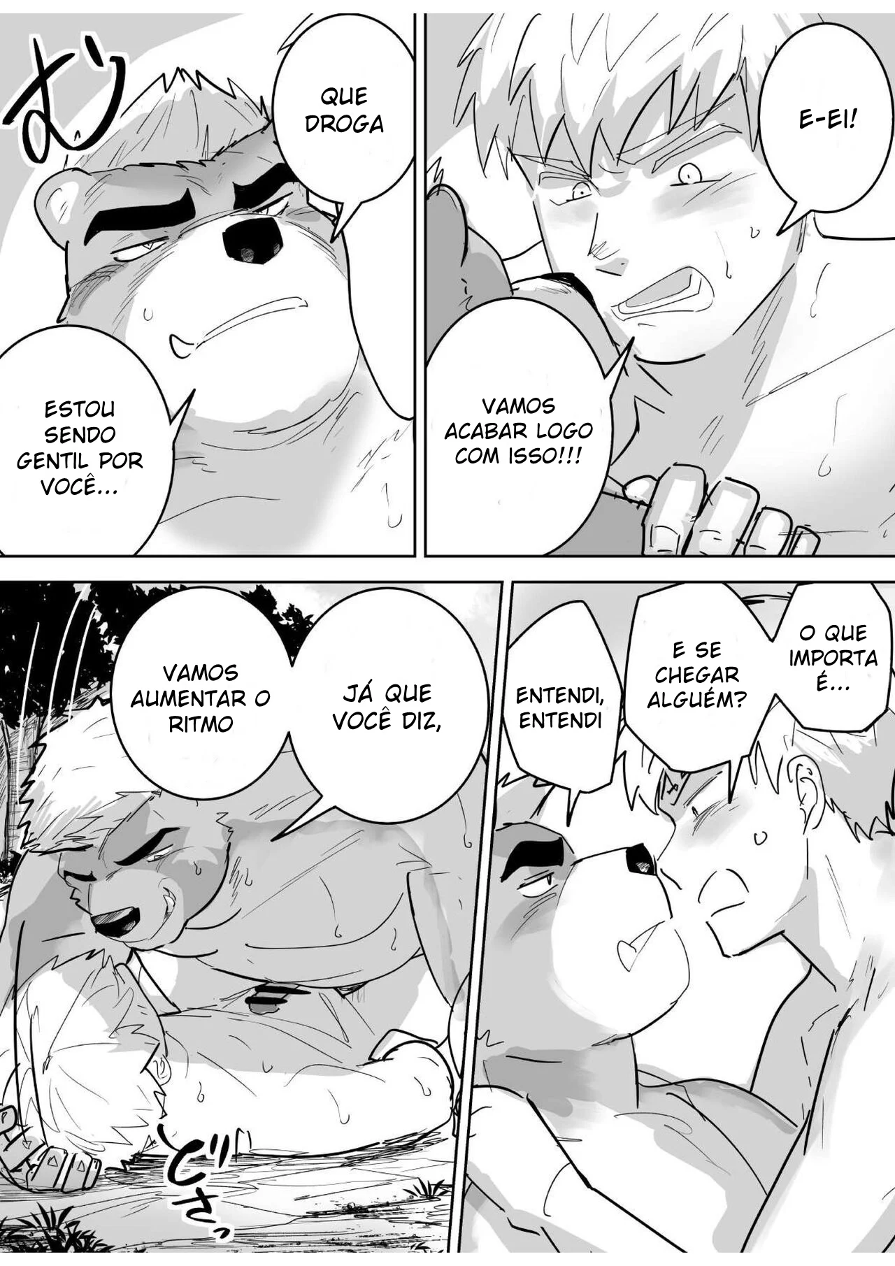 Nudez nas Termas: Suruba Sensual e Sexo Explícito Yaoi