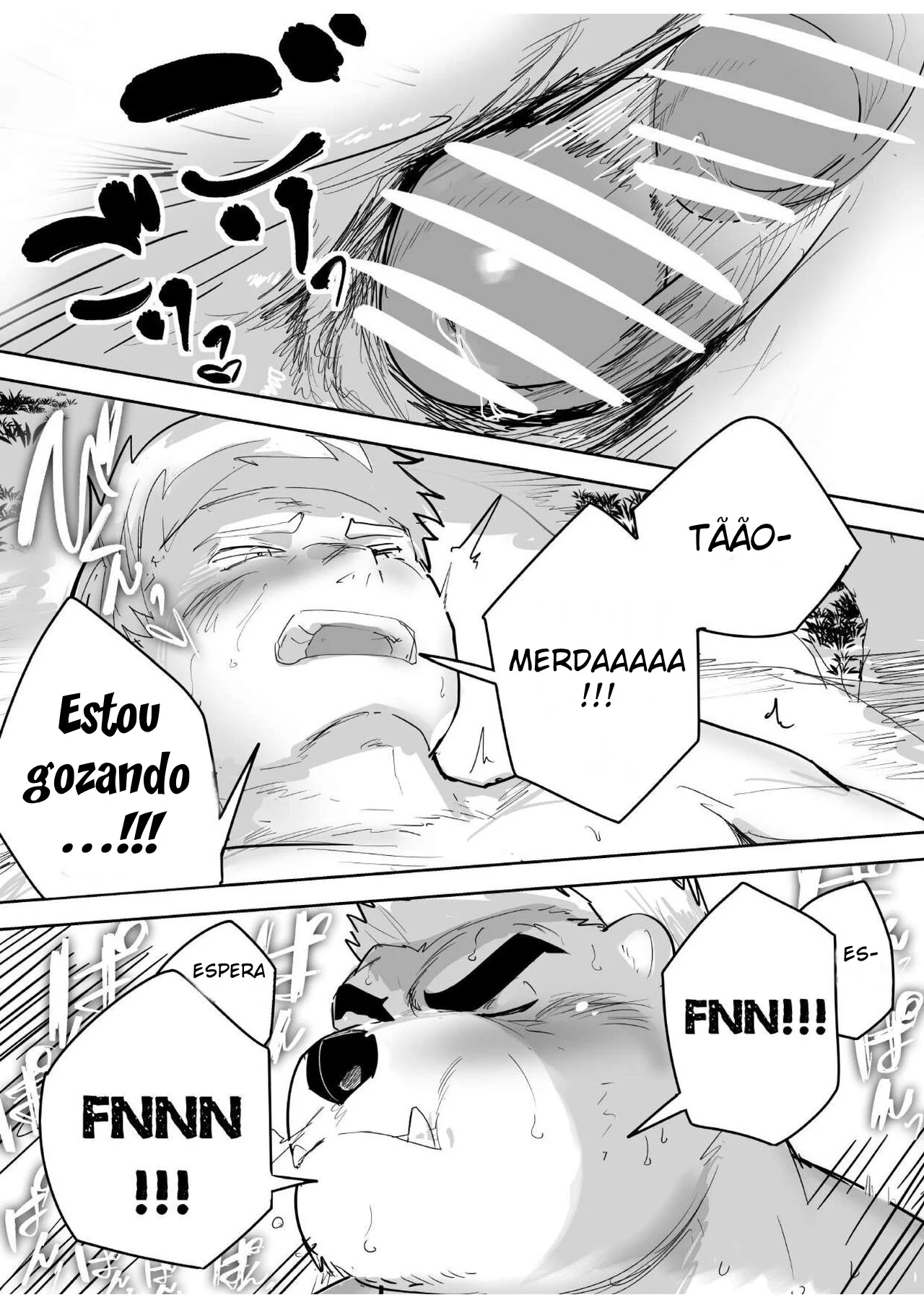 Nudez nas Termas: Suruba Sensual e Sexo Explícito Yaoi