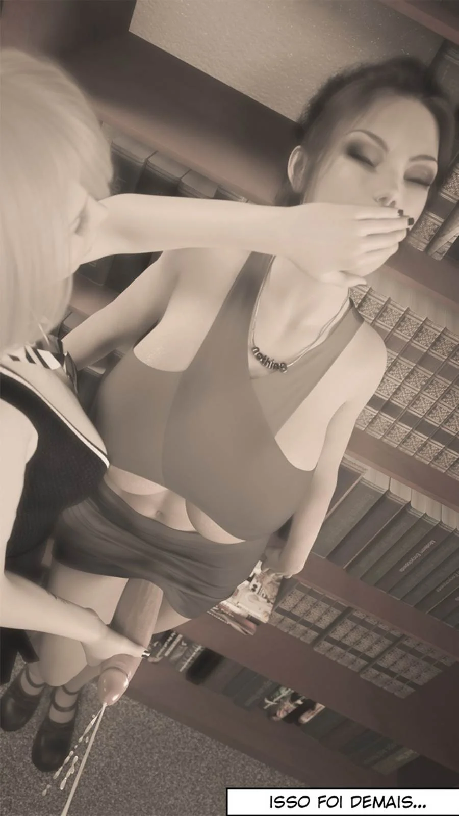 Sensuais Quadrinhos 3D: Contos Explícitos de Luxúria Reprimida