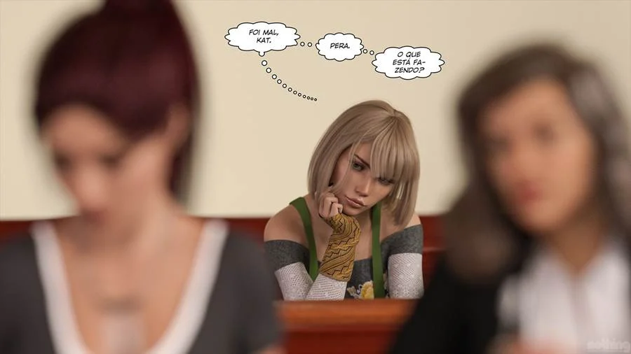 Sensuais Quadrinhos 3D: Contos Explícitos de Luxúria Reprimida