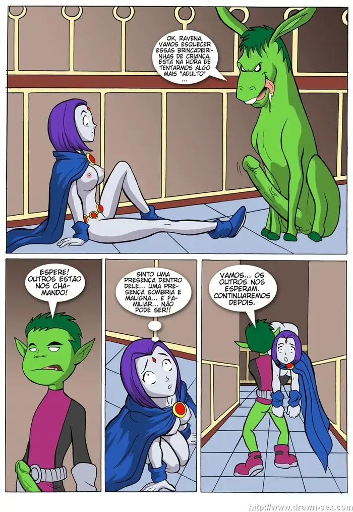 Devorando as Jovens Titãs: Sexo Explícito e Safadeza nos Quadrinhos