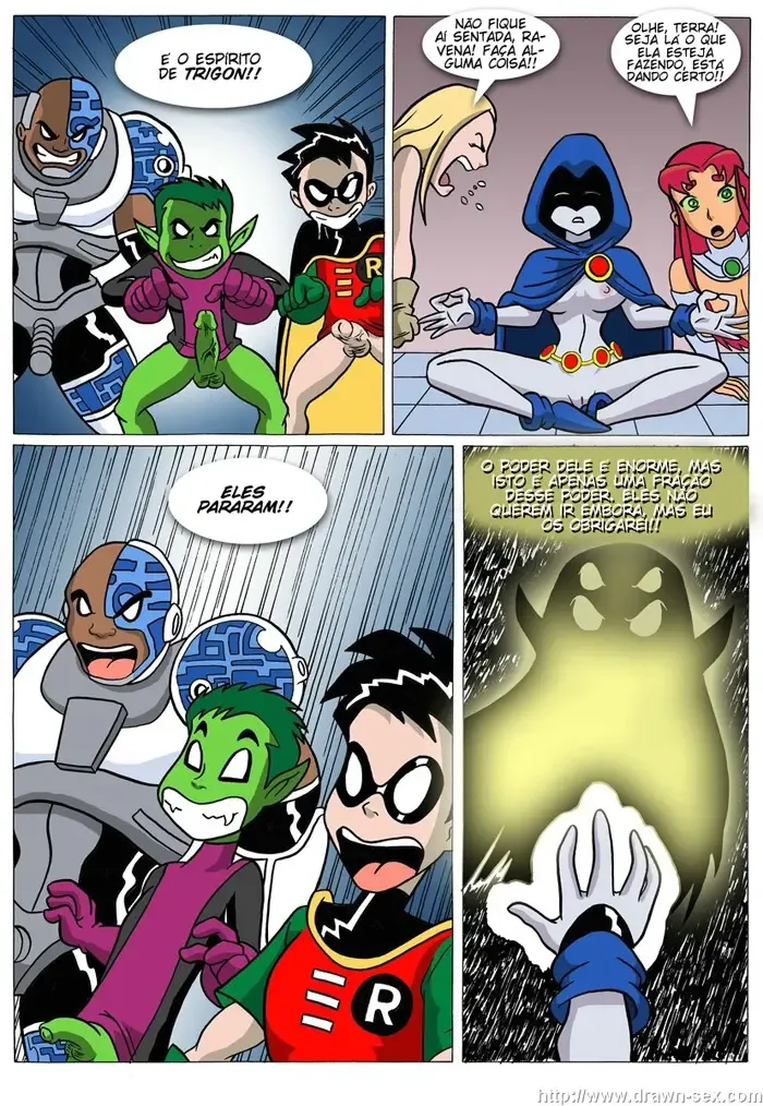 Devorando as Jovens Titãs: Sexo Explícito e Safadeza nos Quadrinhos