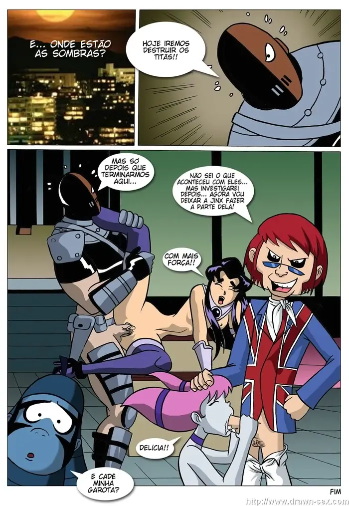 Devorando as Jovens Titãs: Sexo Explícito e Safadeza nos Quadrinhos