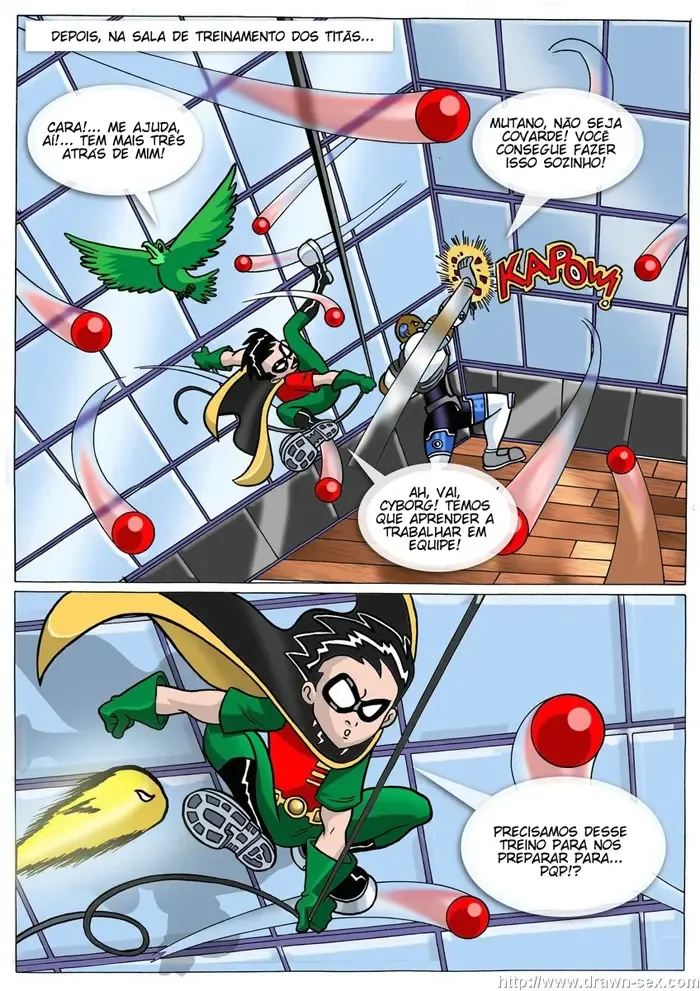 Devorando as Jovens Titãs: Sexo Explícito e Safadeza nos Quadrinhos